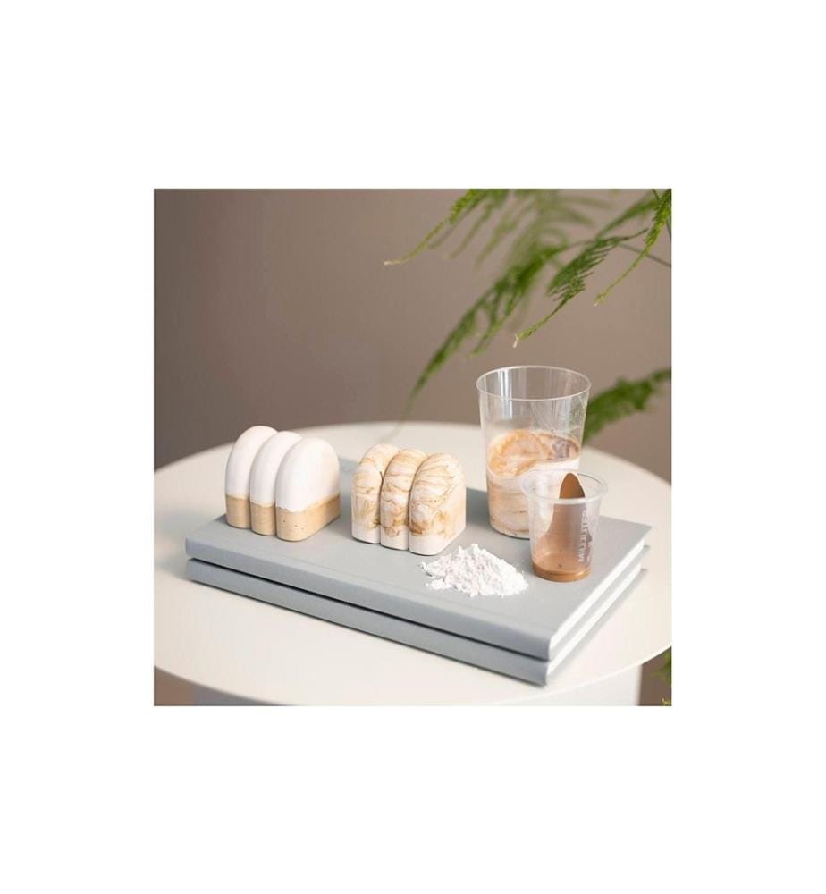 CREATIV COMPANY - Résine de coulée  Sculpture Beige