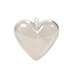 CREATIV COMPANY - Kunststoffform Herz 6.5 cm, 10 Stück
