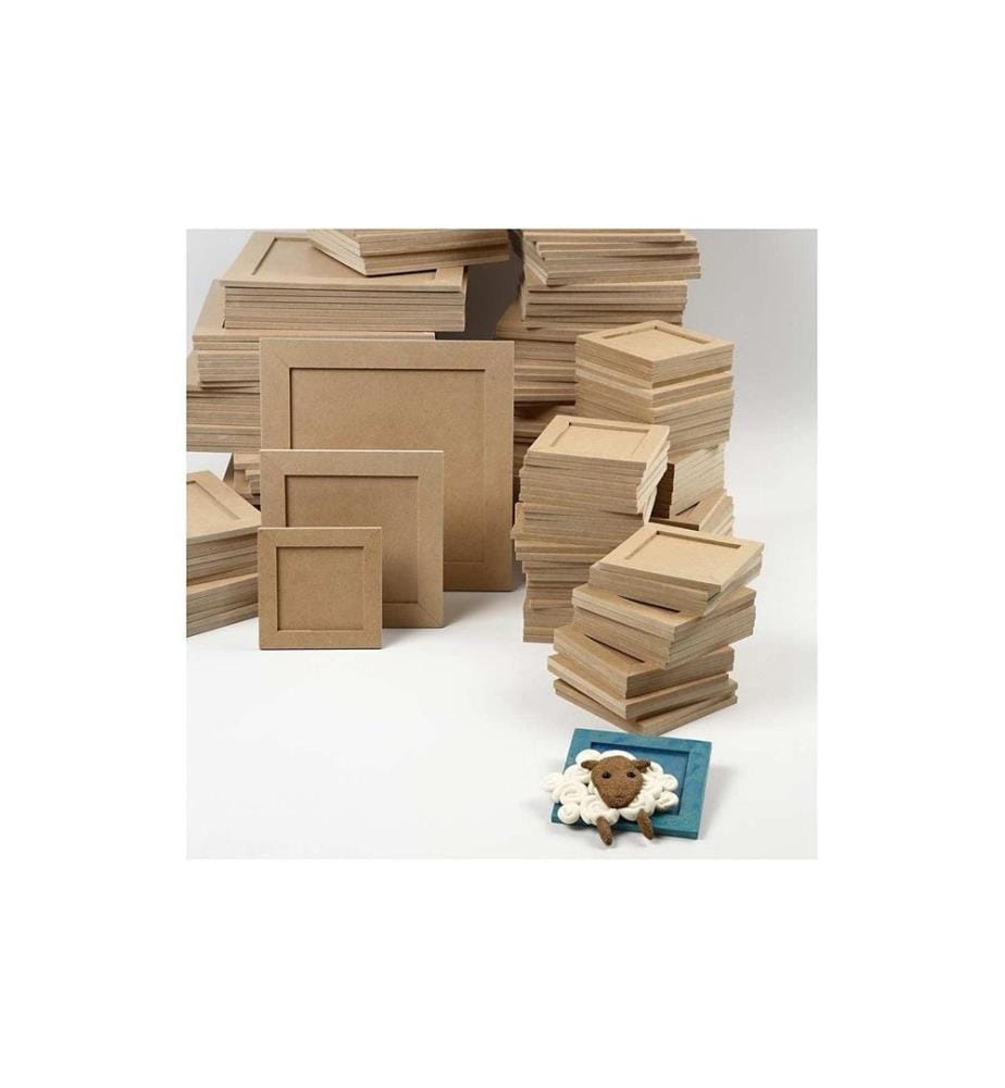 CREATIV COMPANY - Holzartikel Collagerahmen 200 Stück