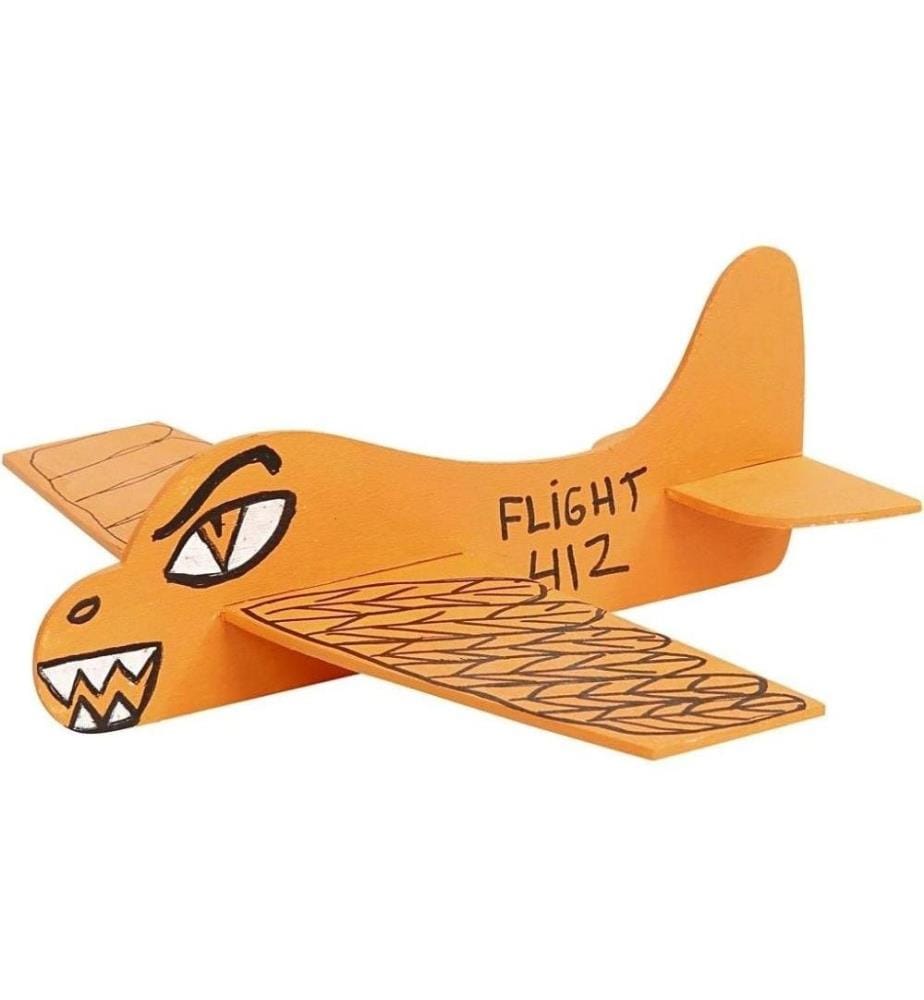 CREATIV COMPANY - Holzartikel Flugzeug 1 Stück
