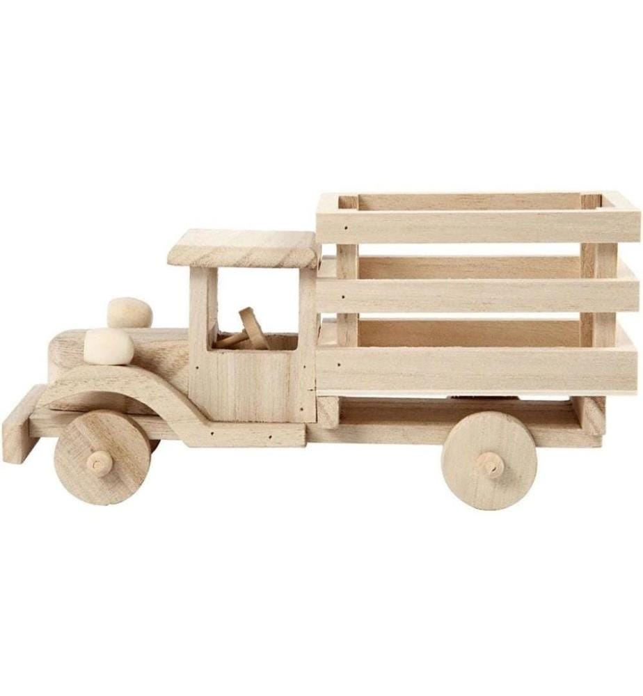 CREATIV COMPANY - Mini figurine Camion 1 pièce, brun