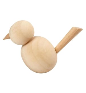 CREATIV COMPANY - Mini figurine Oiseau 1 pièce, brun