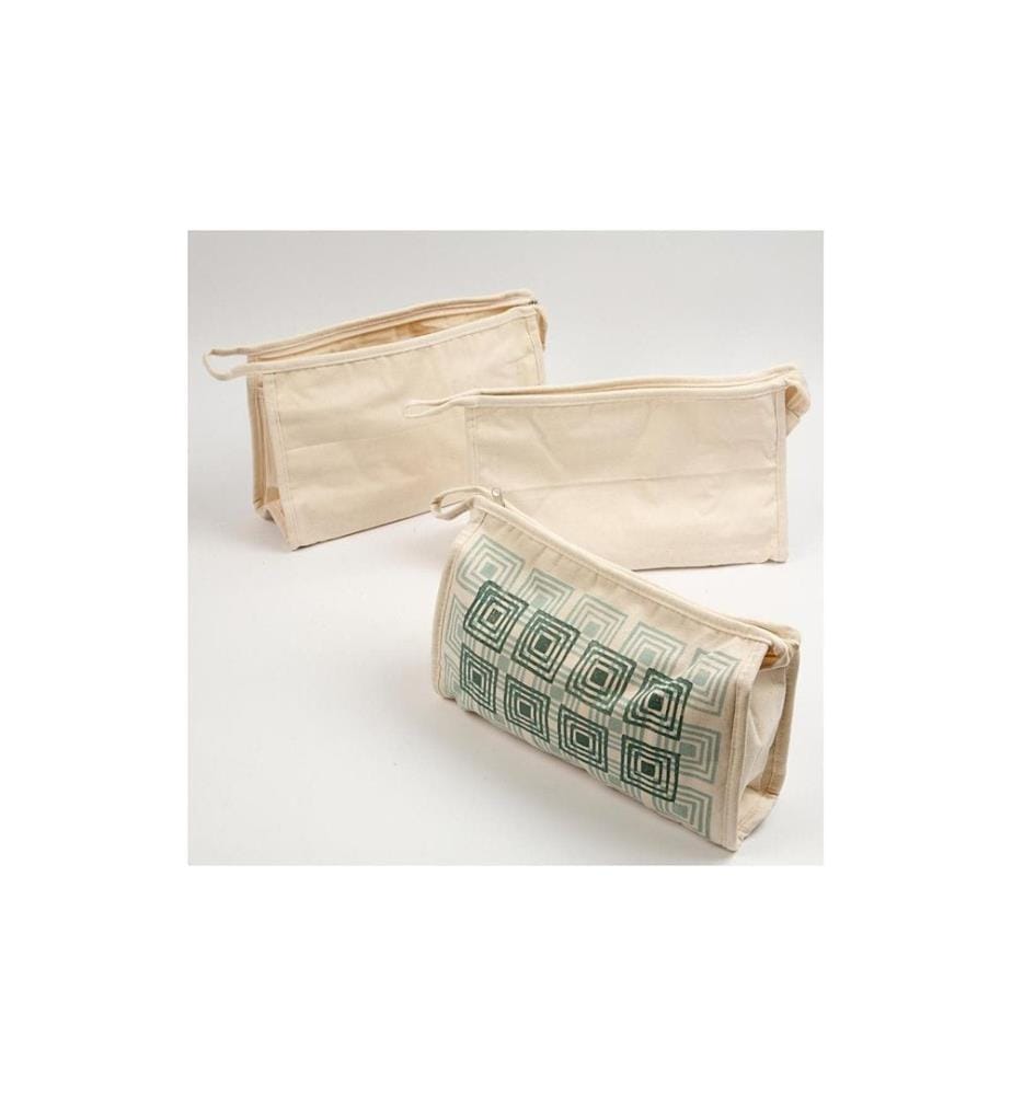 CREATIV COMPANY - Chiffon doudou Trousse de toilette Coton, 1 Pièce/s, Nature