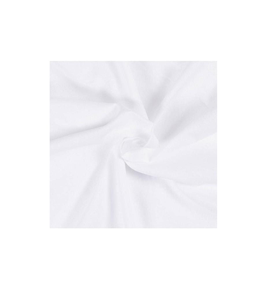 CREATIV COMPANY - Stoff 145 cm x 200 cm, Weiss