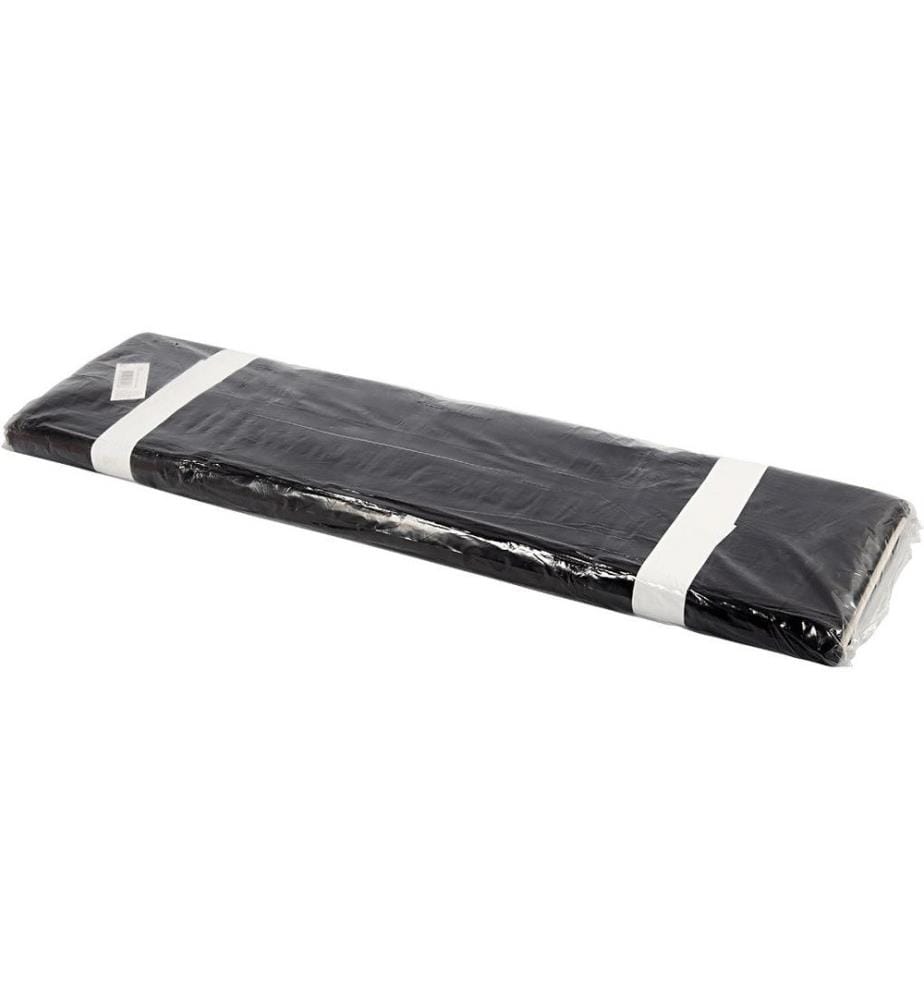 CREATIV COMPANY - Stoff 145 cm x 200 cm, Schwarz