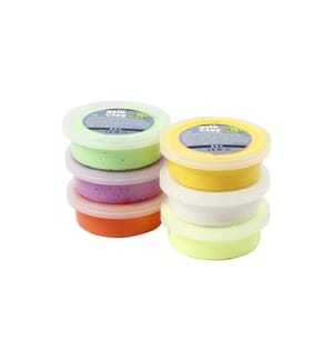 CREATIV COMPANY - Set de modélisation Silk Clay 6 x14 g Multicolore
