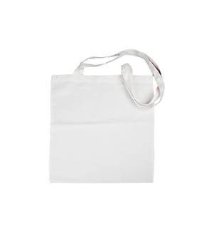 CREATIV COMPANY - Pochette en tissu 38 x 42 cm Coton, Blanc