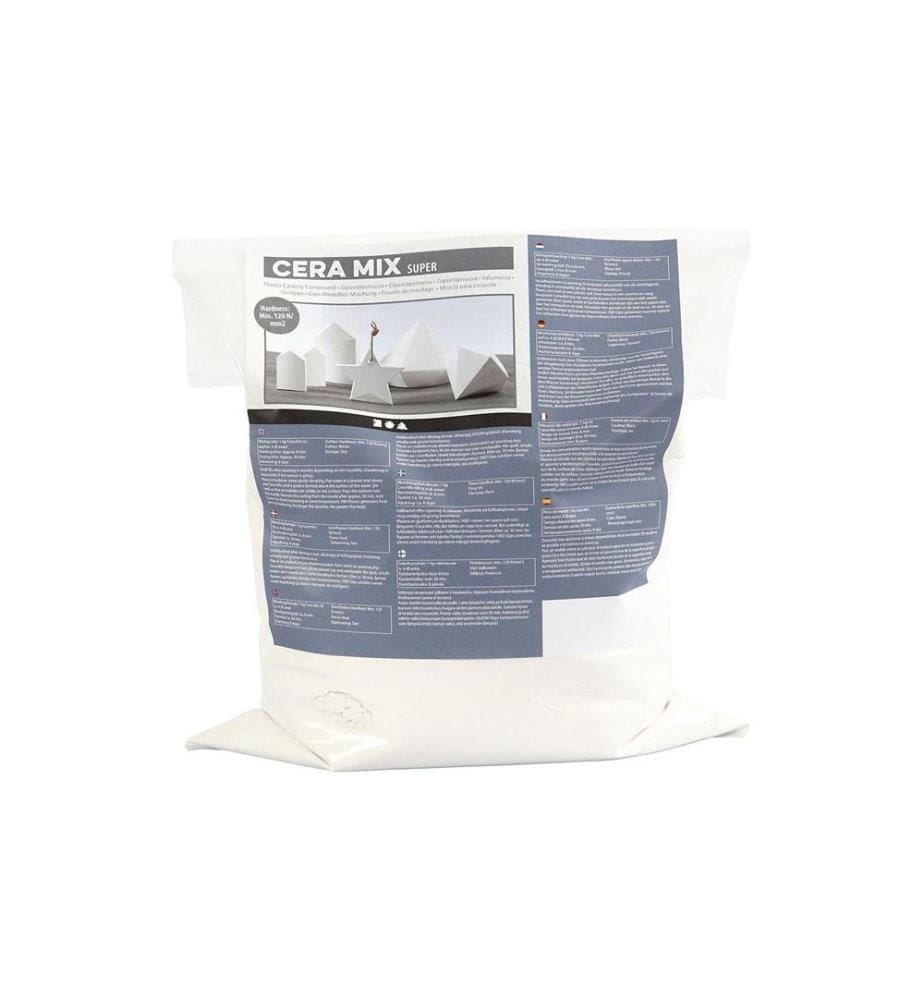 CREATIV COMPANY - Matière à modeler Cera-Mix 5 kg Blanc