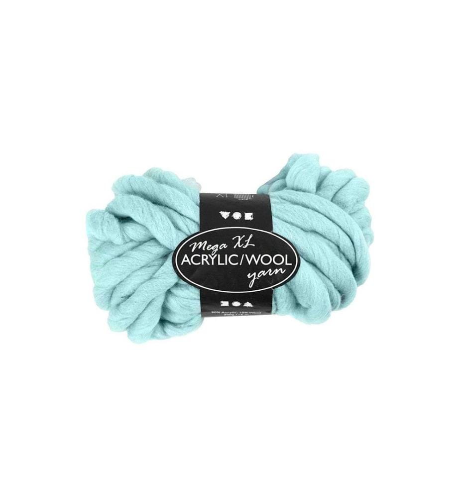CREATIV COMPANY - Laine Acrylique XL 15 m Turquoise