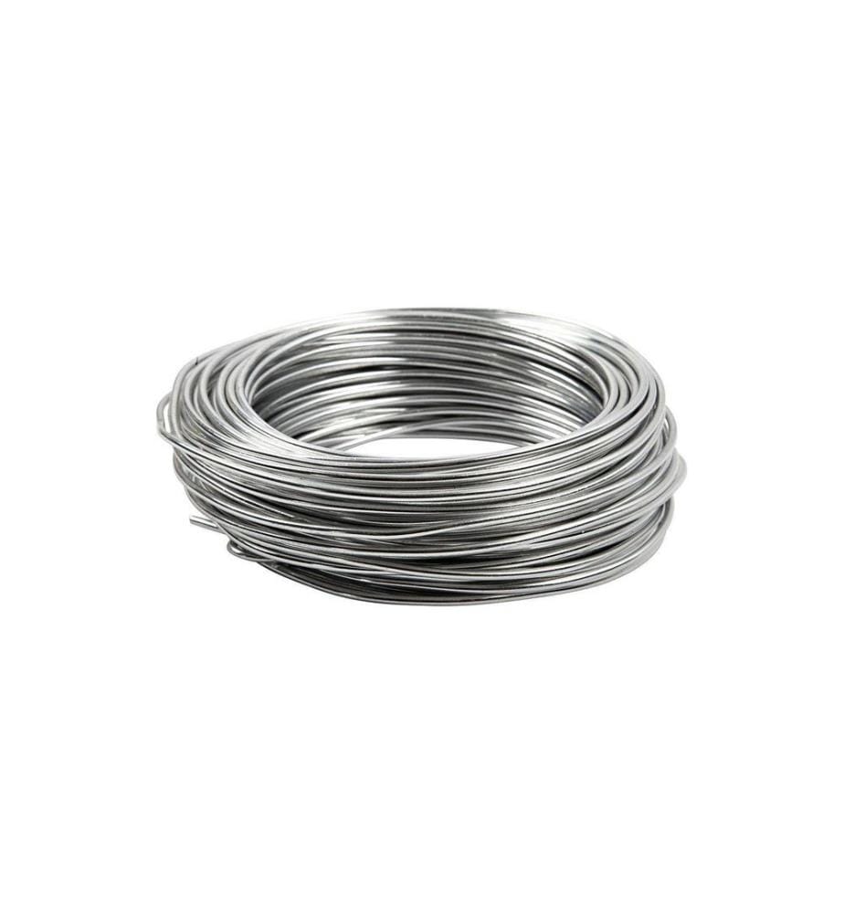 CREATIV COMPANY - Aluminiumdraht 29 m Silber