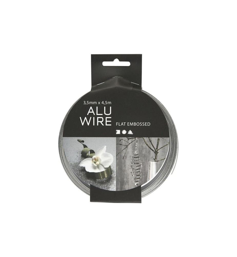CREATIV COMPANY - Aluminiumdraht 4.5 m Stärke 0.5 mm