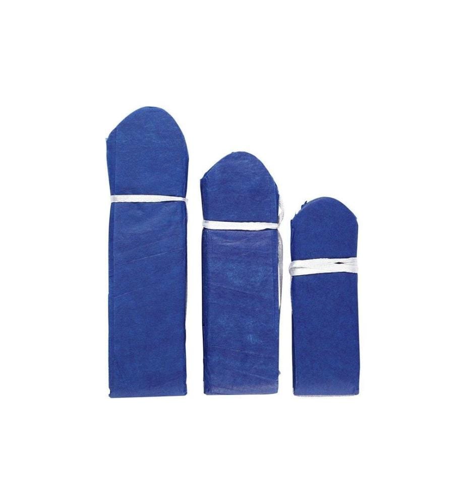 CREATIV COMPANY - Pompons 20 + 24 + 30 cm 3 Stück, Blau