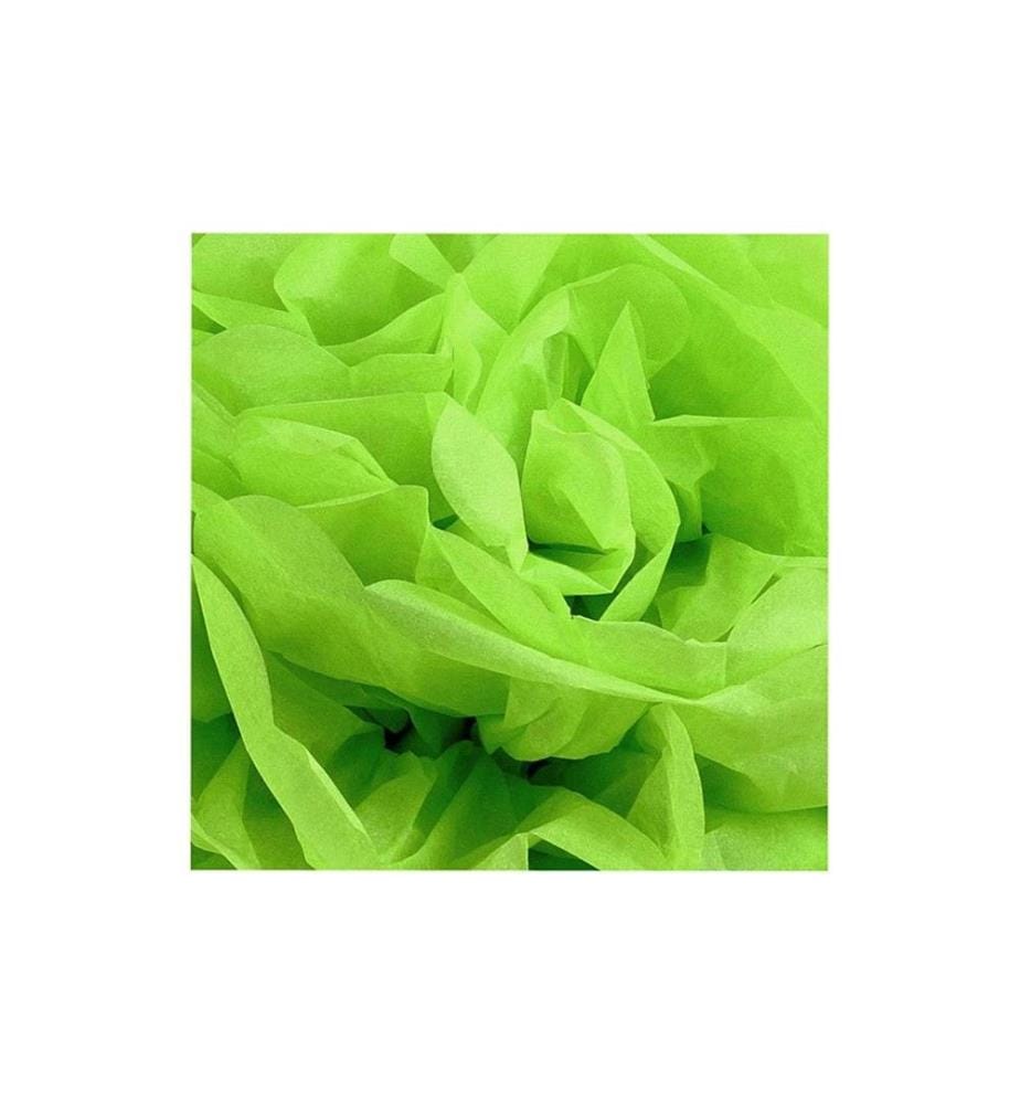 CREATIV COMPANY - Pompons 20 + 24 + 30 cm 3 Stück, Grün