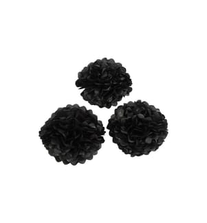 CREATIV COMPANY - Pompons 20 + 24 + 30 cm 3 Stück