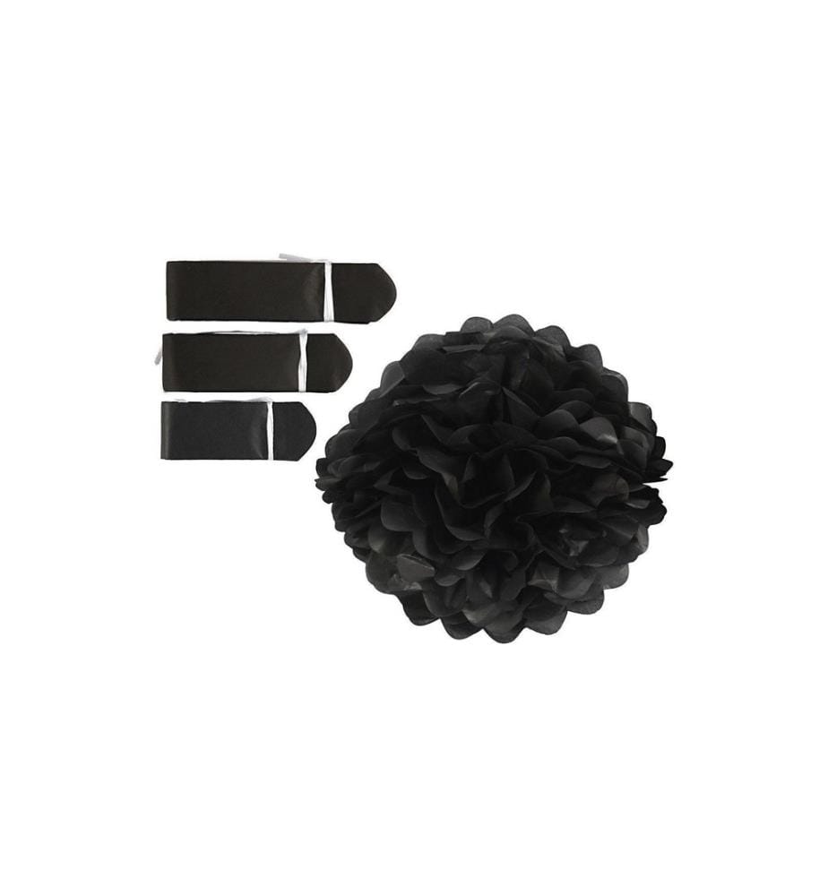 CREATIV COMPANY - Pompons 20 + 24 + 30 cm 3 Stück