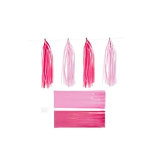 CREATIV COMPANY - Quasten 12 x 35 cm 12 Stück, Rosa