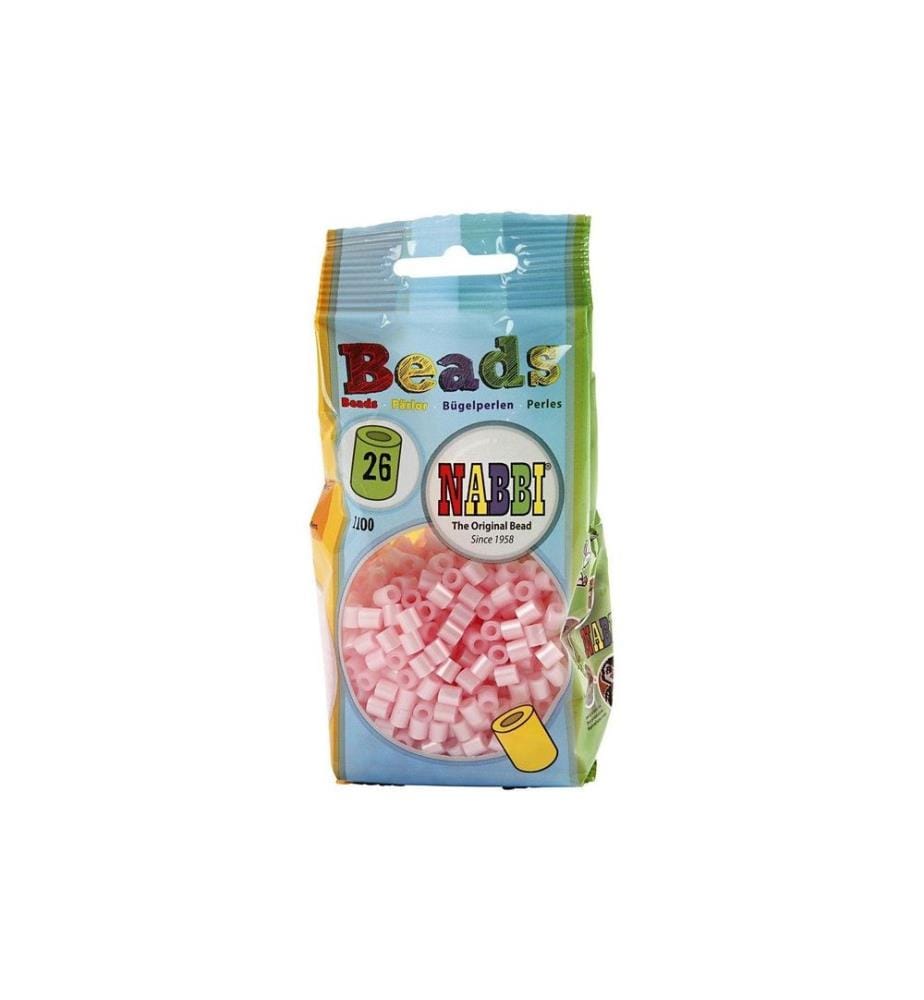 CREATIV COMPANY - Perles à repasser Nabbi moyen Rose