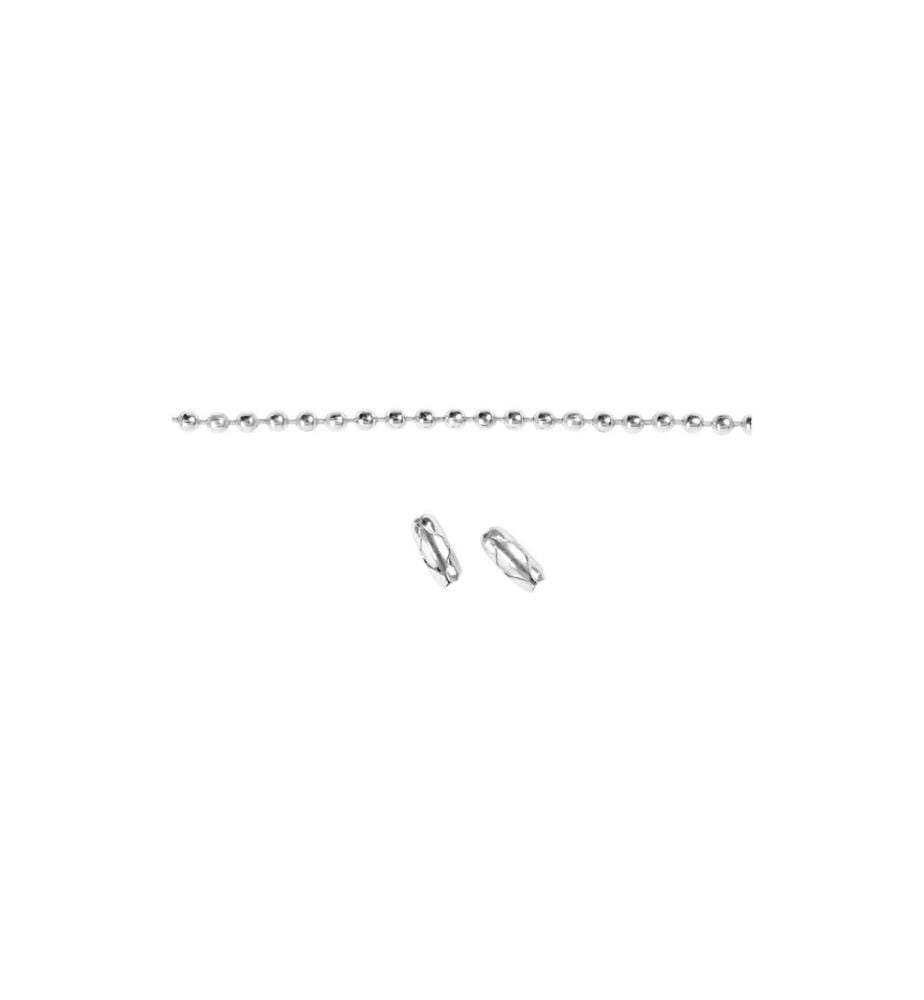CREATIV COMPANY - Kette 100 cm Silber
