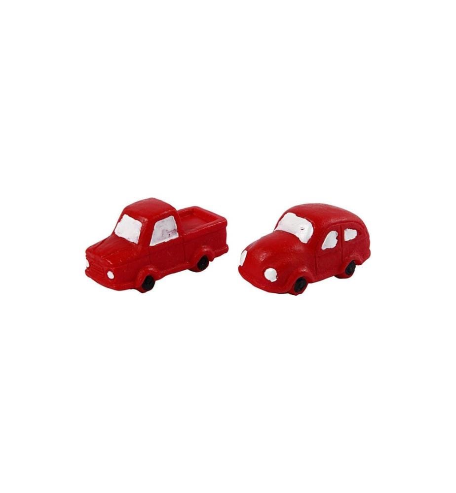 CREATIV COMPANY - Mini-Fahrzeug Auto 2 x 4 cm