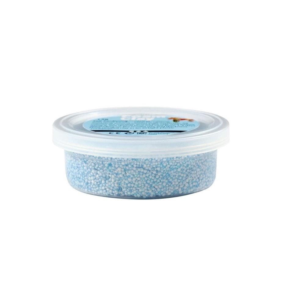 CREATIV COMPANY - Matière à modeler Foam Clay 35 g Paillettes Bleu clair