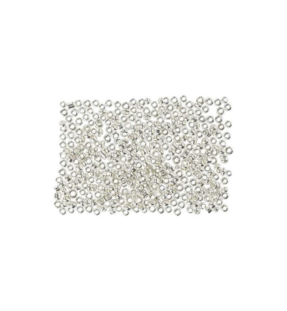CREATIV COMPANY - Rocailles-Perlen 15/0 Silber