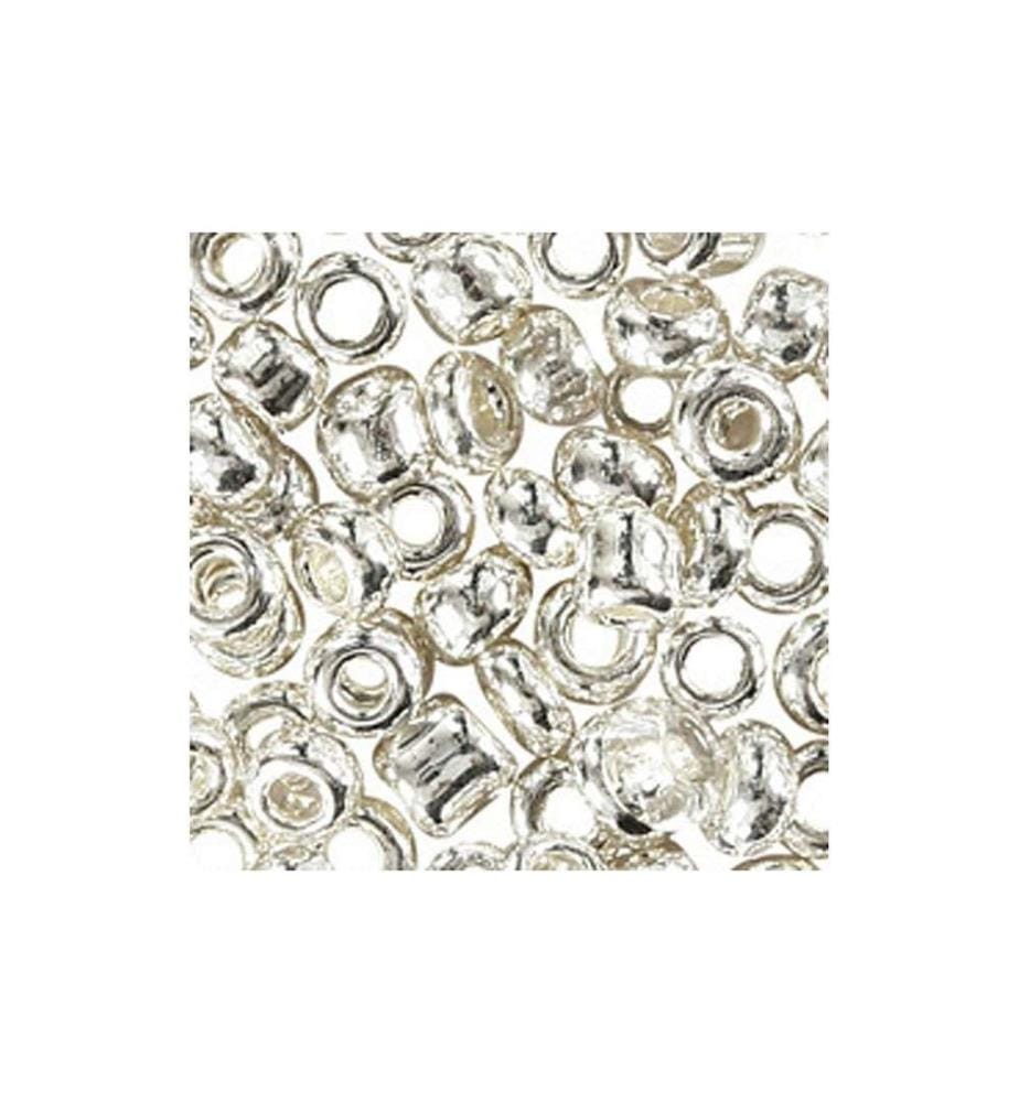 CREATIV COMPANY - Rocailles-Perlen 15/0 Silber