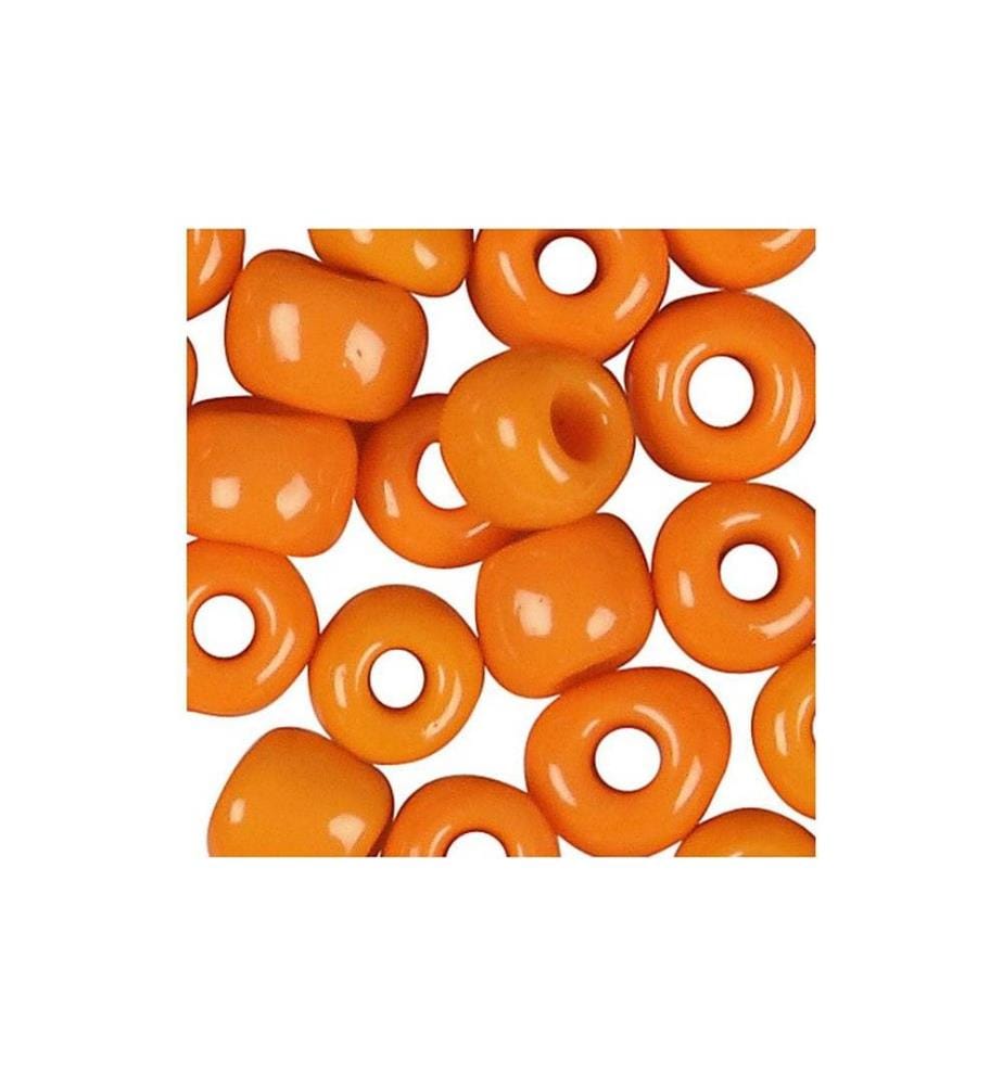 CREATIV COMPANY - Rocailles-Perlen 8/0 Orange