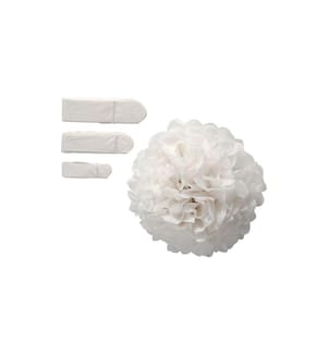 CREATIV COMPANY - Pompons 20 + 24 + 30 cm 3 Stück