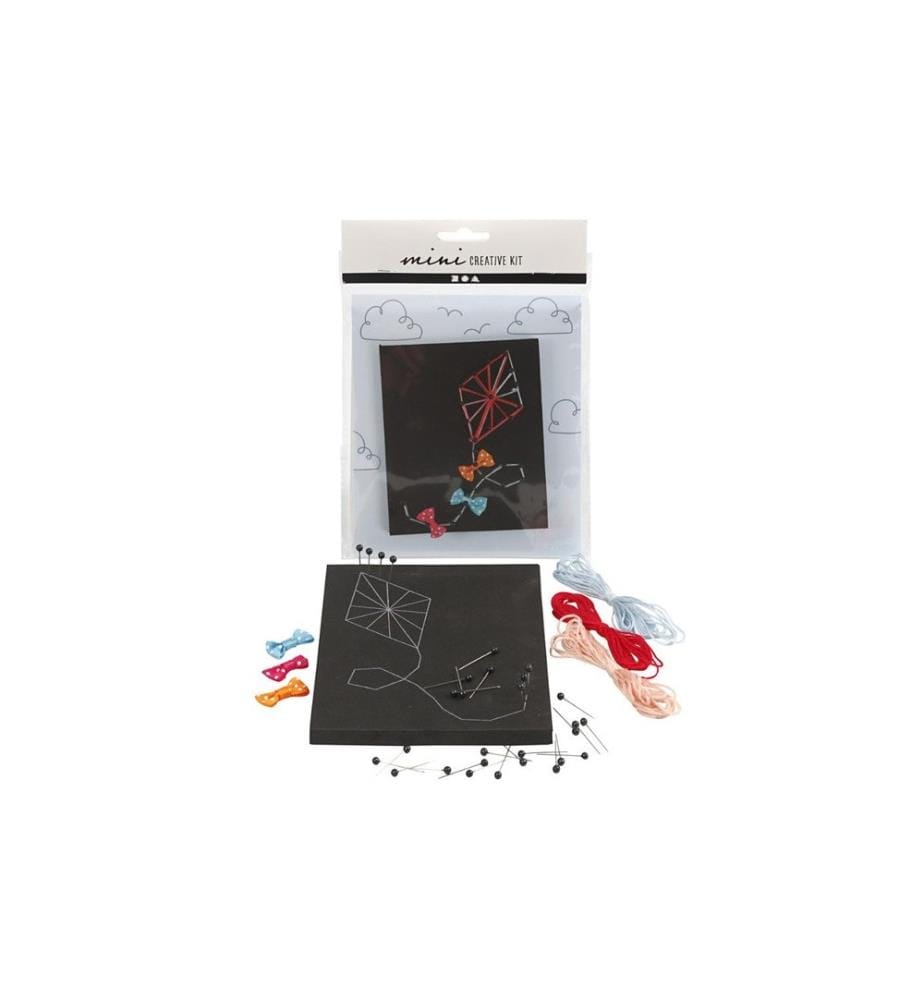 CREATIV COMPANY - Bastelset String Art Drache, 1 Set