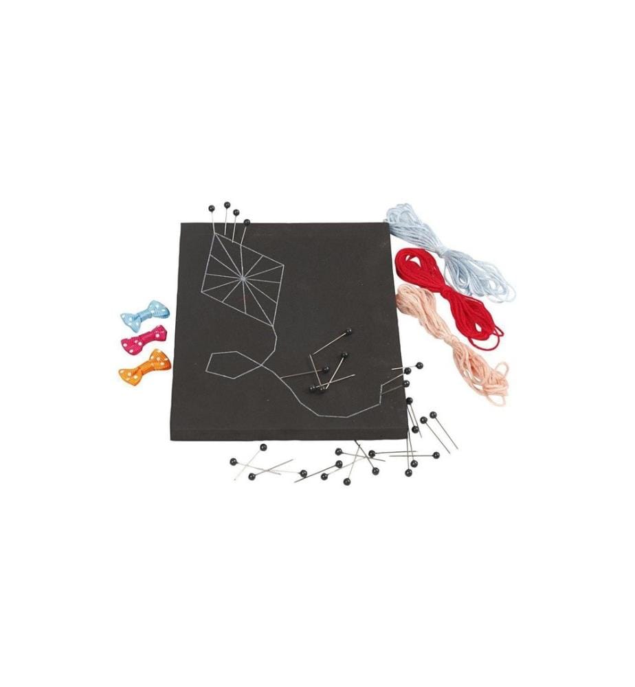 CREATIV COMPANY - Bastelset String Art Drache, 1 Set