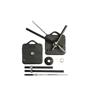 CREATIV COMPANY - Uhrwerk Schwarz, max. Plattenstärke: 6 mm