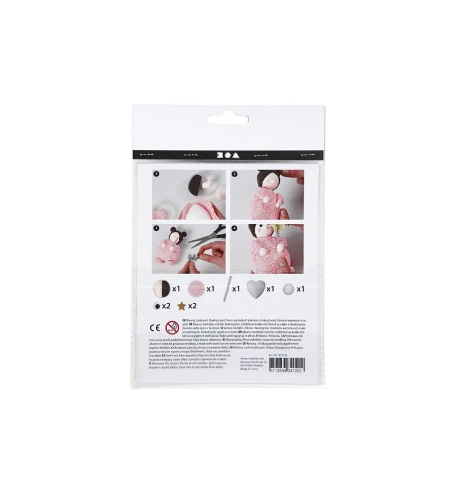 CREATIV COMPANY - Modellier-Set Modellieren, Fee, 1 Set