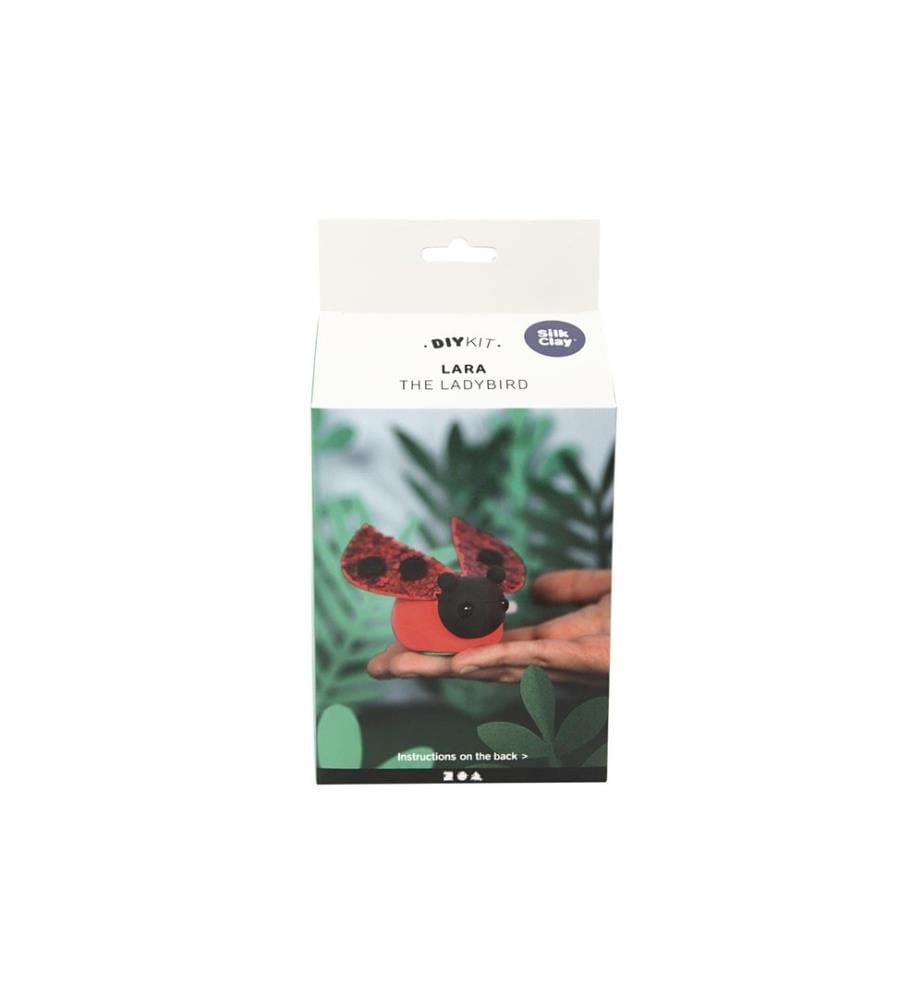 CREATIV COMPANY - Set de modélisation Silk Clay Coccinelle, 1 kit