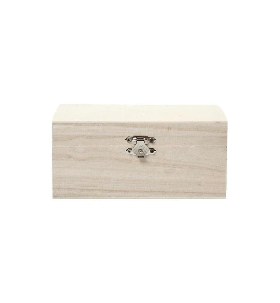 CREATIV COMPANY - Holzartikel 16.5 x 11 x 8.55 cm Truhe
