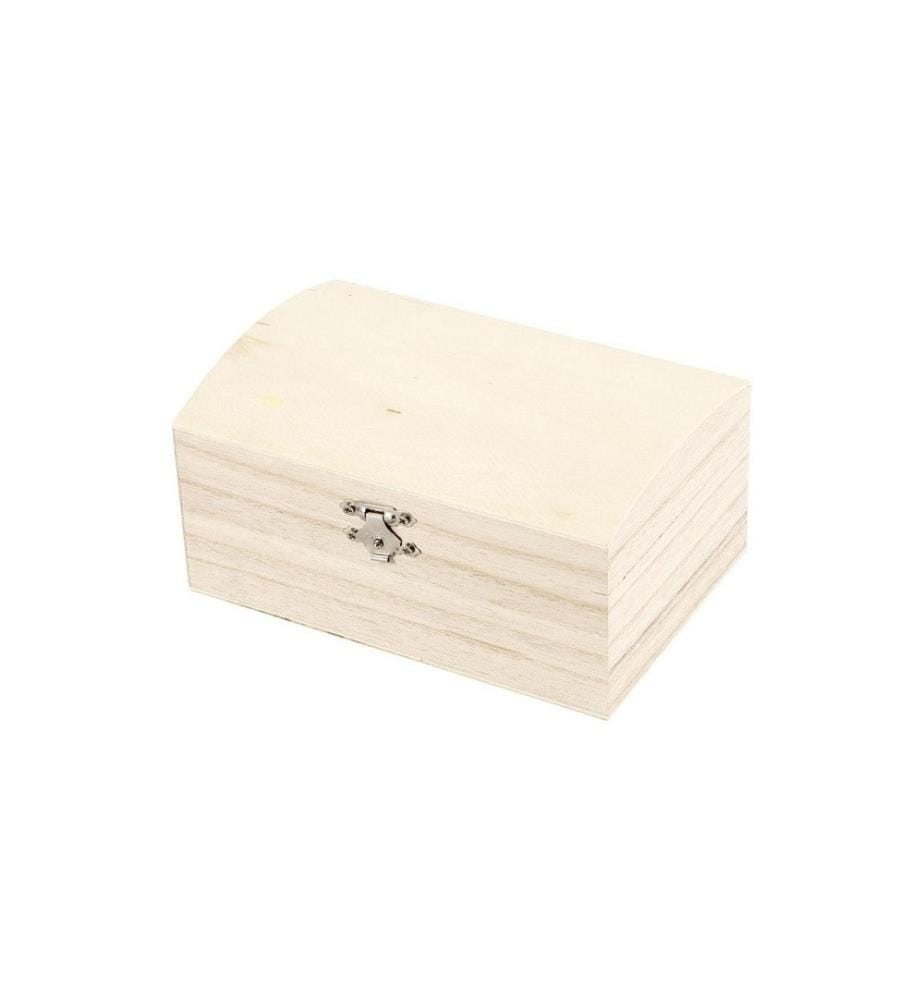 CREATIV COMPANY - Holzartikel 16.5 x 11 x 8.55 cm Truhe