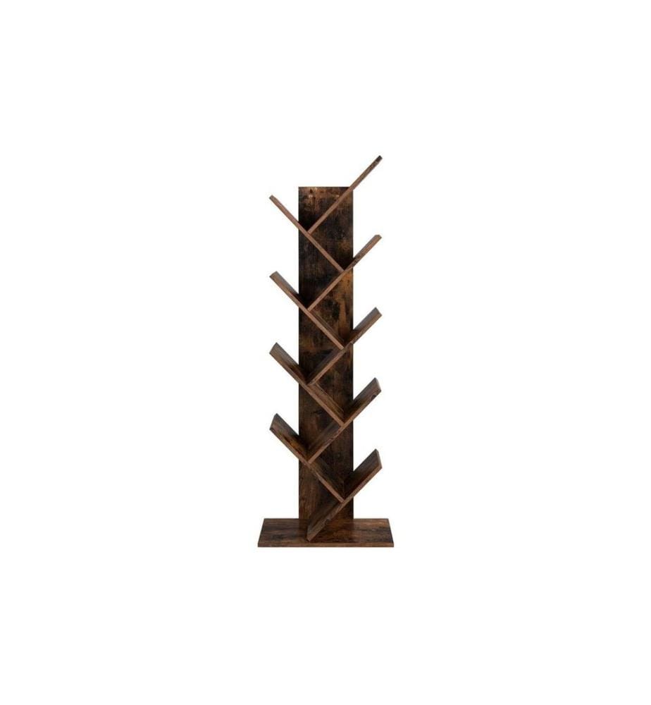 VASAGLE - Regal Tree 50 x 141.5 cm, Braun