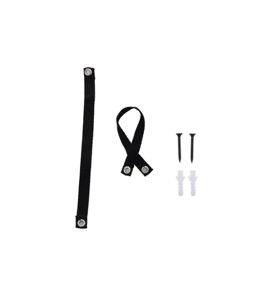 VASAGLE - Garderobe mit Schuhablage 183 cm, Weiss/Nature