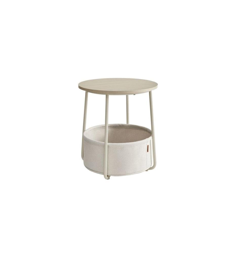 VASAGLE - Table basse 45 x 51 cm, Beige