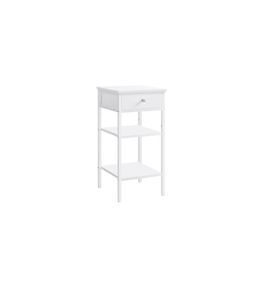 VASAGLE - Table de nuit 35 x 70 cm, Blanc