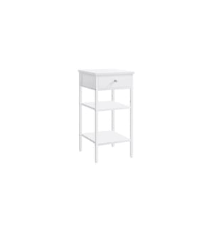 VASAGLE - Nachttisch 35 x 70 cm, Weiss