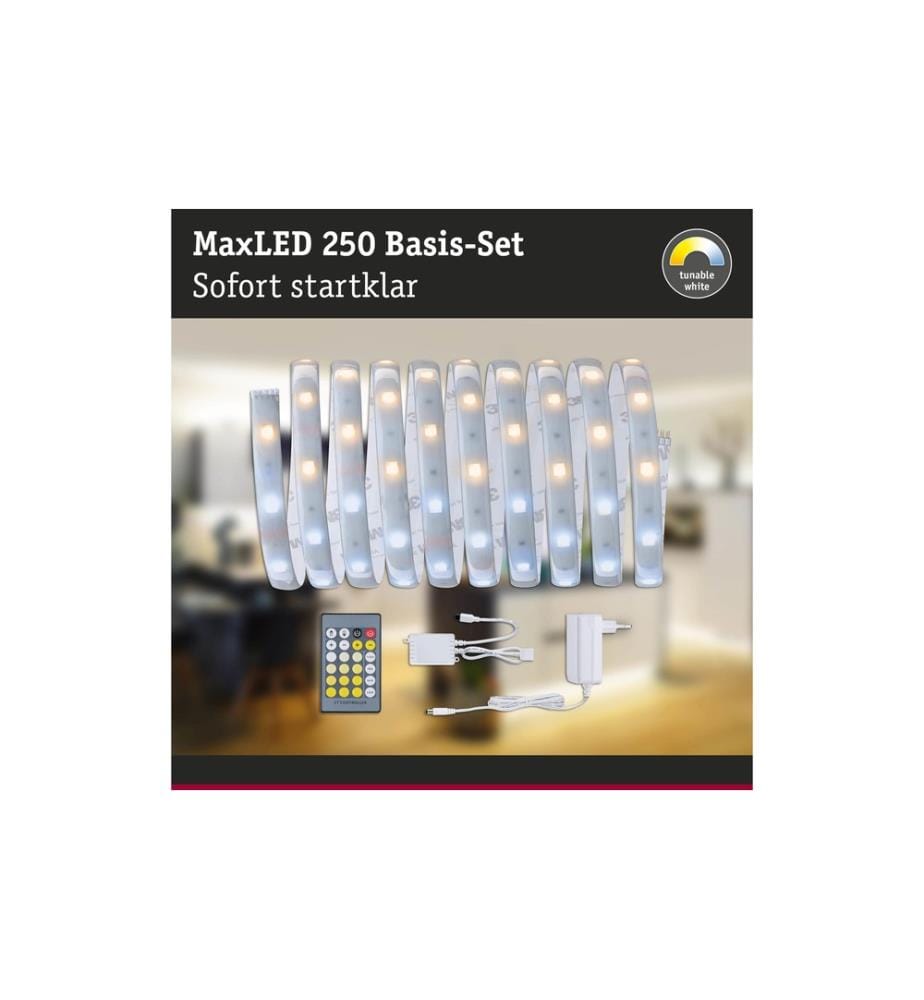 PAULMANN - LED-Stripe MaxLED 250 Tunable White, 3 m Basisset