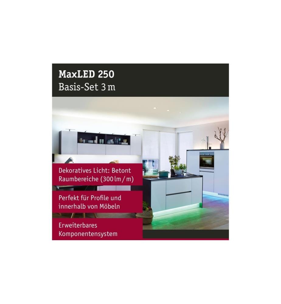 PAULMANN - LED-Stripe MaxLED 250 RGBW, 3 m Basisset
