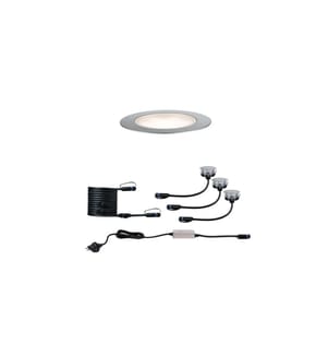 PAULMANN - Gartenspot Plug & Shine Floor 90° 3000 K, Basisset