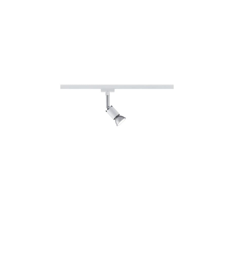 PAULMANN - Spot sur rail URail Spot Pure II, 1 x GU10, 10 W, blanc