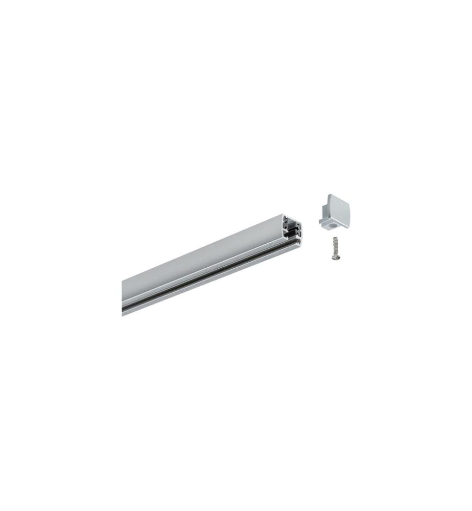 PAULMANN - Embout URail Universal, Chrome, 2 pièces