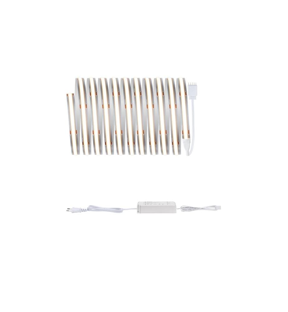 PAULMANN - LED-Stripe MaxLED 500 Basis Set COB, 2700 K, 3 m, Silber