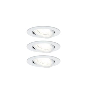 PAULMANN - Luminaire encastré LED Nova Plus 3-Set Blanc