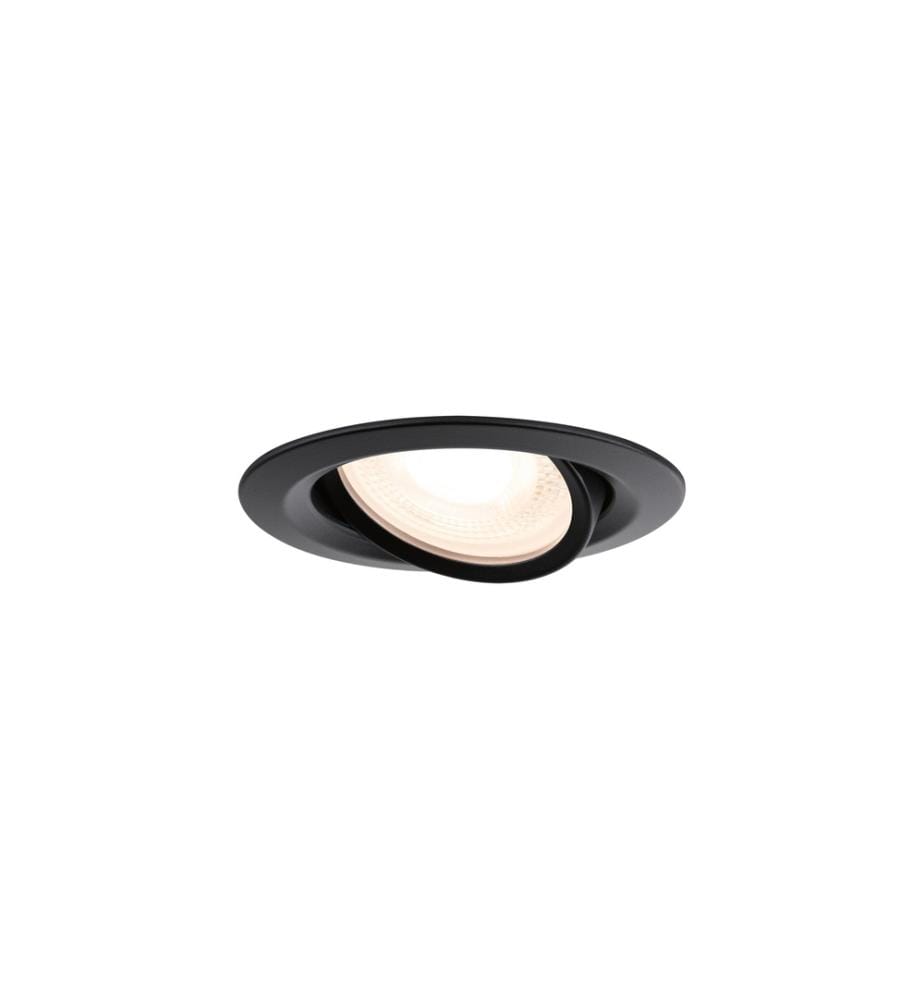 PAULMANN - Luminaire encastré Nova Plus orientable Noir