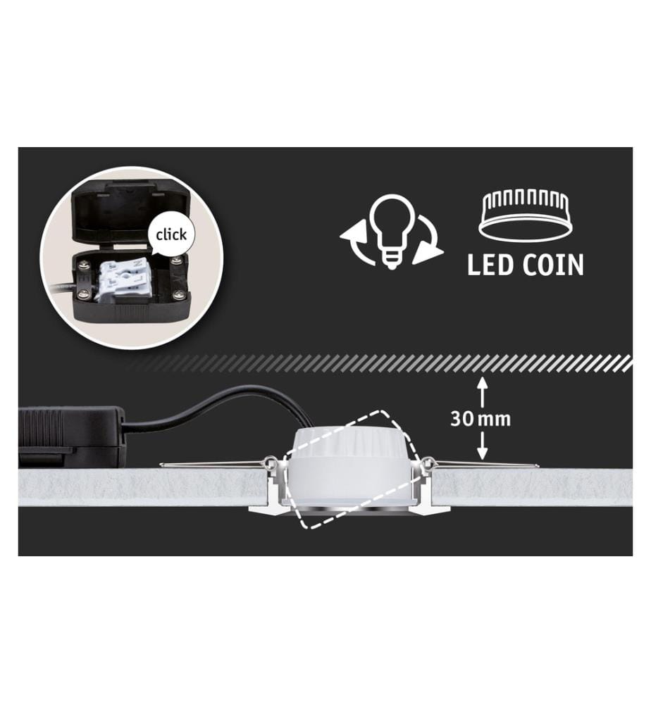 PAULMANN - Einbauleuchte LED Modul Nova Plus Coin