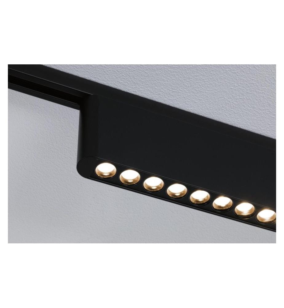 PAULMANN - Barre d'éclairage LED URail Zelos 10W, 3000K, noir mat